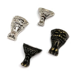 pieds boîte vis or argent bronze classique élégants ornements sculptural fixés bois