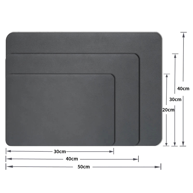 tapis cuisine absorbant rapide séchage antidérapant adhésif gris moderne 20x30 30x40 50x40