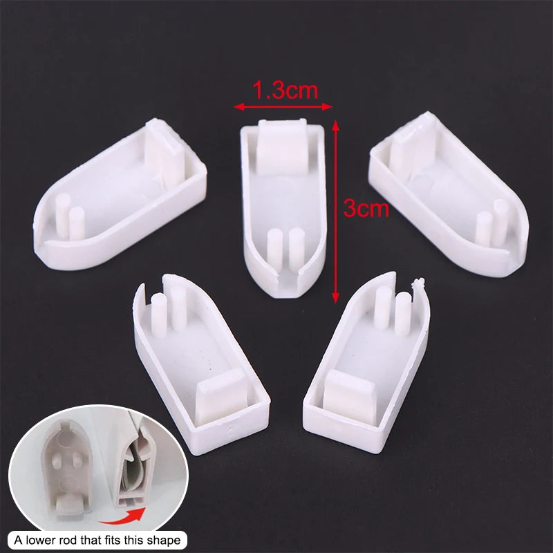 clips fixation blancs modernes pratique acier inoxydable clips antidérapants accessoires stores roulants
