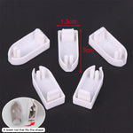 clips fixation blancs modernes pratique acier inoxydable clips antidérapants accessoires stores roulants