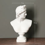 statues antiques blanc buste apollon arthemis sculptures details classiques art grec romain livres papier