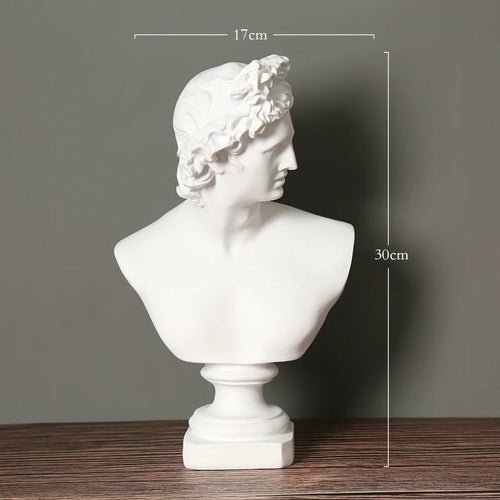 statues antiques blanc buste apollon arthemis sculptures details classiques art grec romain livres papier