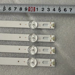 bande lumineuse led blanc bleu connecteurs électriques moderne 90mm fixations aluminium sans câble