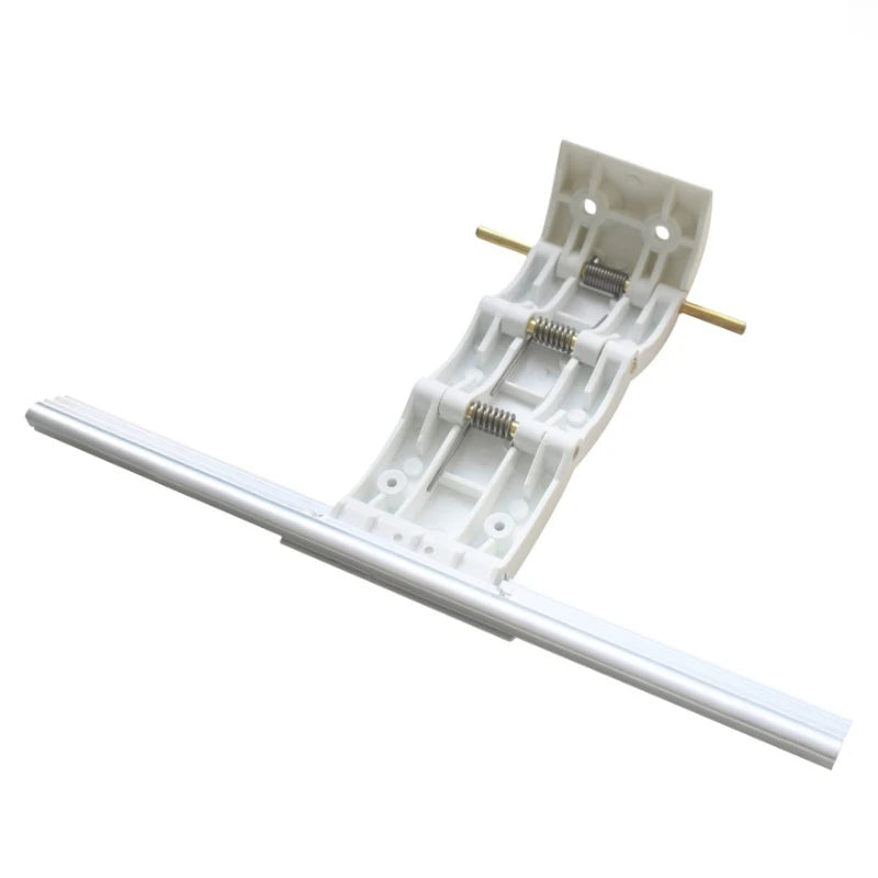 support lampe blanc moderne plat lisse 52mm 250mm aluminium tringle fixe chambre salon