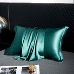 housse coussin soie mûrier gris métallisé satinée contemporaine non toxique environnement