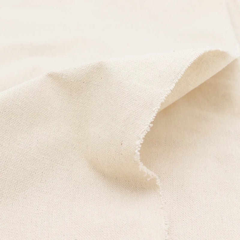 toile coton beige résistante 137 157cm bricolage rideau simple classique