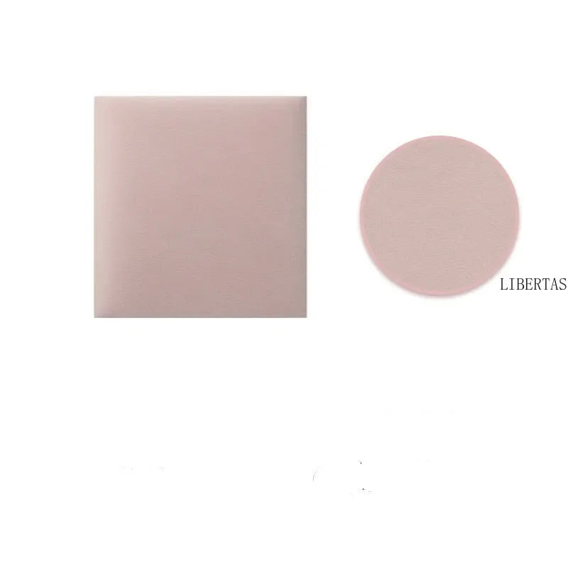 tête lit moderne rectangle stickers adhésifs 20x40cm 20x50cm bleu clair rose pâle