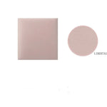 tête lit moderne rectangle stickers adhésifs 20x40cm 20x50cm bleu clair rose pâle