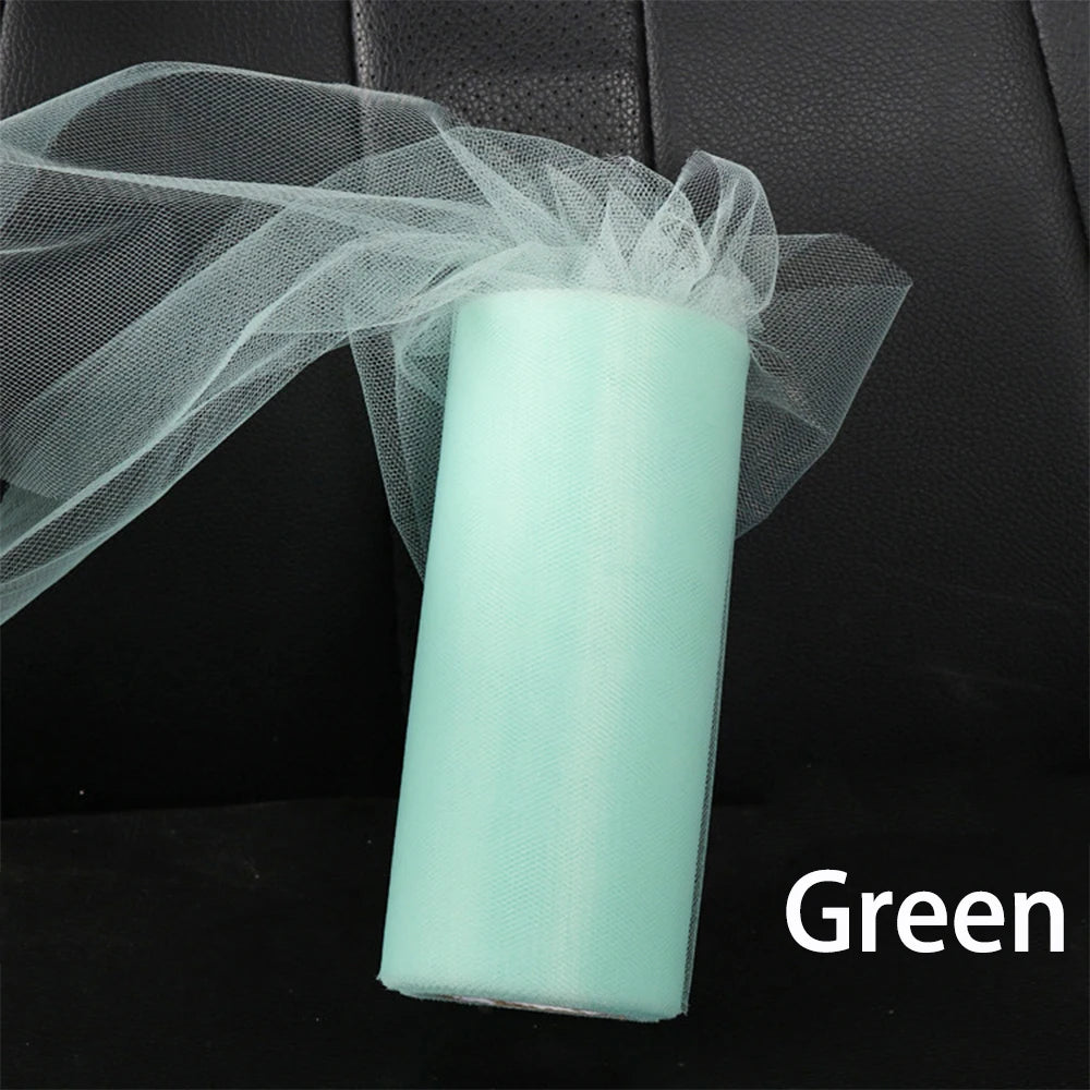 rubans tulle violet rose bleu festifs opaques tulle fini polyester décoration mariage artisanat rapide
