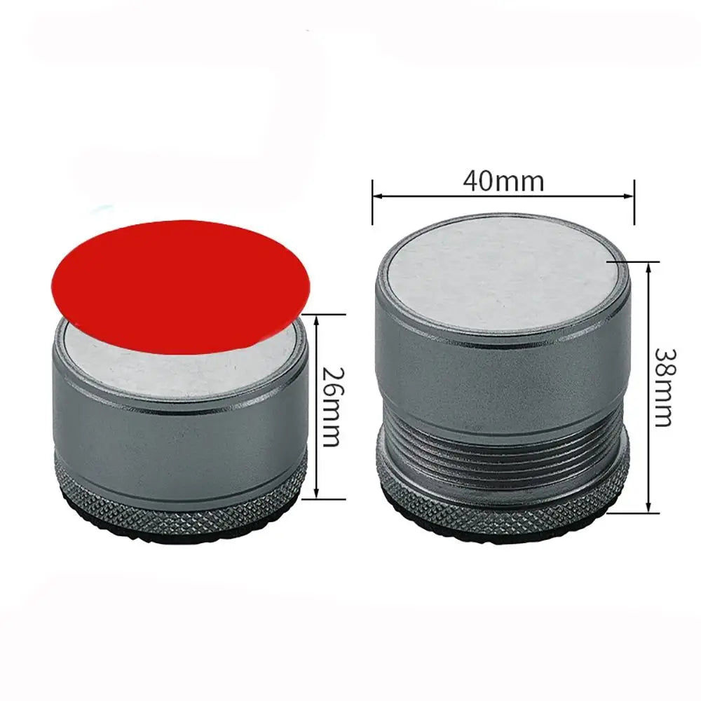 pieds lit ajustables moderne noir or rouge base réglable rond lisse opaquet
