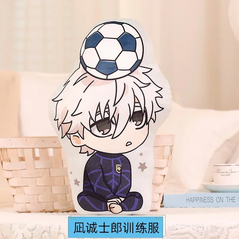 coussin anime personnages football ballons peluche lavable adulte oblong itoshi seishiro meguru