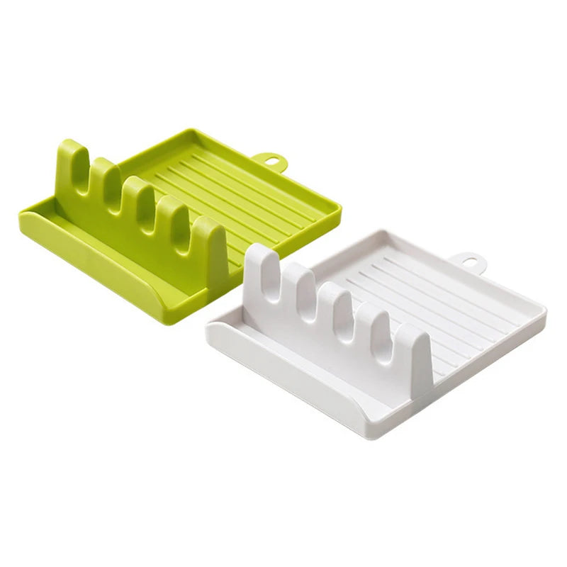 organisateur cuisine spatules cuillères baguettes couvercle support mur transparent moderne minimaliste