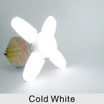 ventilateur led mini pliable blanc moderne 360 degrés 28w 2000 lumens 50000h