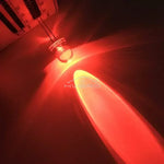 Diodes led 10mm bleu vert rouge orange blanc rose violet blanc chaud 250pcs
