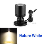 projecteur led blanc noir moderne minimaliste interface dupont câble 2mètres flux lumineux 249 2000