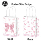 vaisselle jetable rose anniversaire filles assiettes gobelets serviettes nappe motif ruban fête enfant