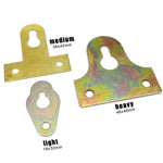 cintres tableau métal doré industriel vis fixations robustes placo multicolore brillant pack 25pcs 18x32mm