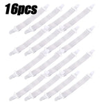 attaches drap métal élastique blanc noir utilitaires clips ressorts ensemble fixations couvertures lit canapé