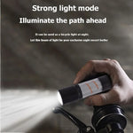 lampe torche portable rechargeable lumière led compact moderne camping extérieur
