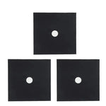 protège plaque cuisinière adhésif gris noir lisse moderne non stick réutilisable eco friendly