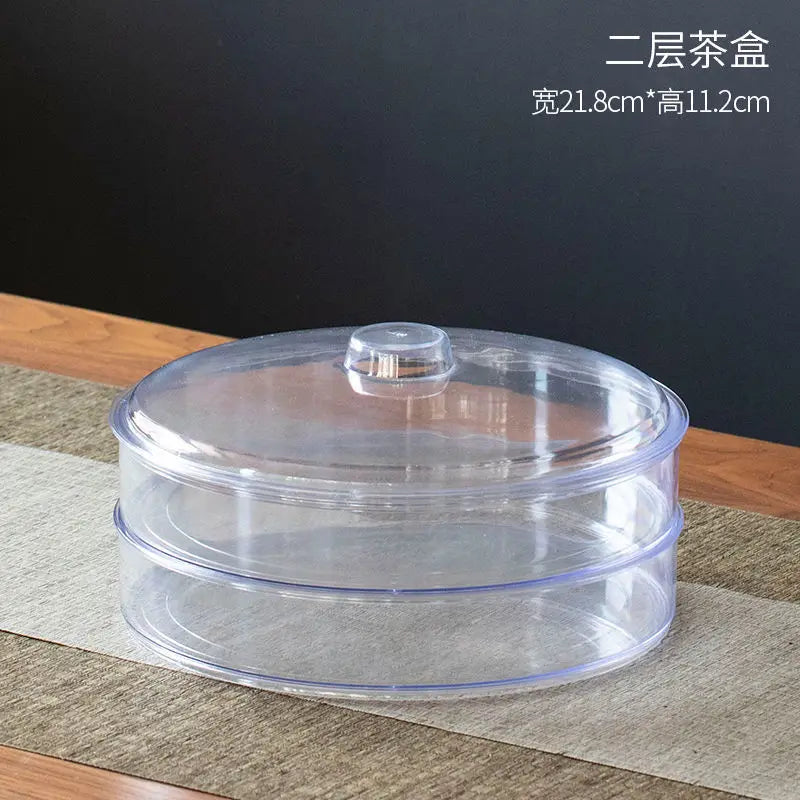 boîte thé transparente imprimé chinois moderne résistante humidité papier d'emballage double couche