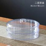 boîte thé transparente imprimé chinois moderne résistante humidité papier d'emballage double couche