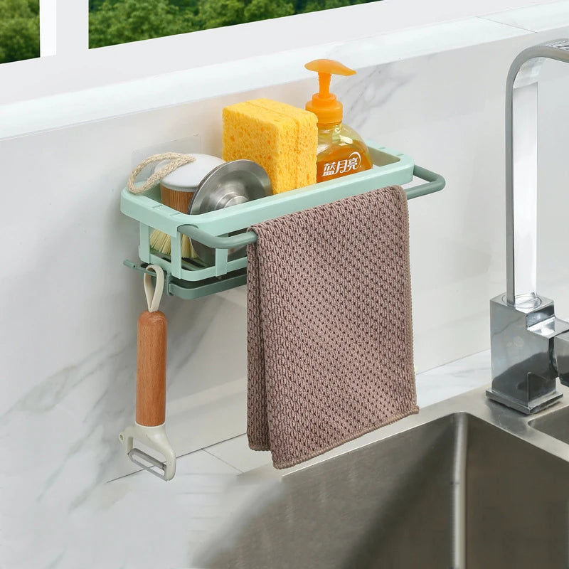 étagère cuisine moderne multi usages gris clair vert pastel rose pâle blanc plastique lisse