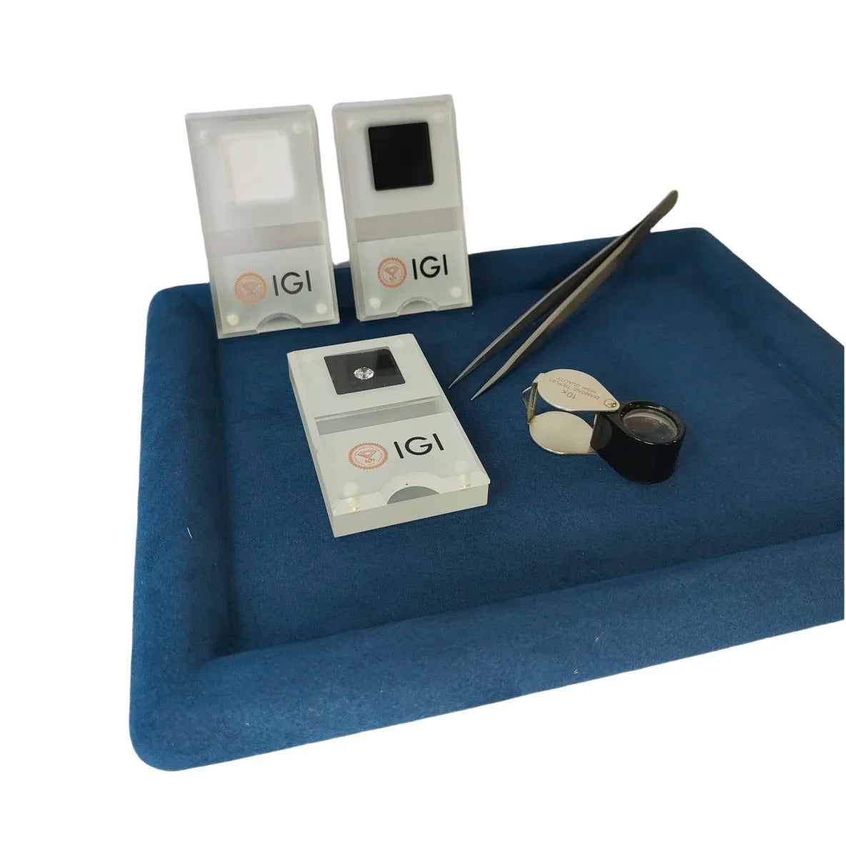 plaques diamants transparentes moderne pince lunettes support bijoux exposition organisateur transparent