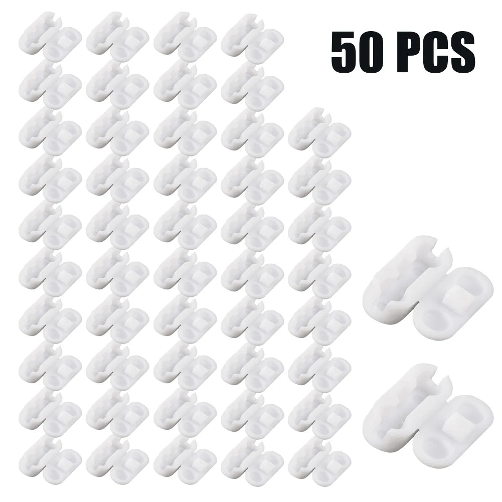 clips chaîne blancs accessoire store rideau roulant moderne fixations plastique intérieur fenêtre cửa hàng