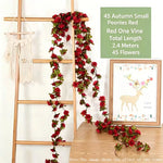 guirlande artificielle roses blanches vertes mariage décoration intérieure diy fleurs feuilles adhésif floral