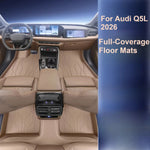 tapis sol voiture beige rayures horizontales moderne imperméable résistant cuir artificiel fibre synthétique polyuréthane