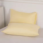 taies d'oreiller polyester non toxiques gris bleu blanc violet solides modernes hospitalières maison respectueuses
