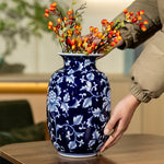 vases décoratifs fleurs classiques jaune bleu vert rose violet opaques