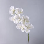 fleurs artificielles orchidées violettes blanches modernes décoration intérieure maison mariage anniversaire