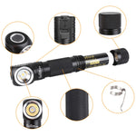 lampe frontale led noire anti dérapante turbo high med low vert rouge moderne