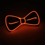 écharpe lumineuse zigzag noir orange moderne mariage anniversaire noël enfants valentin