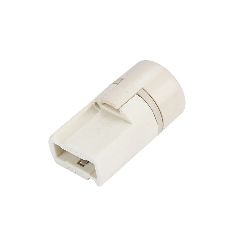 connecteur électrique blanc céramique ridé industriel vis écrou jusqu'à 60w 250v