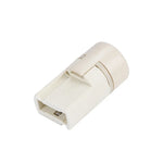 connecteur électrique blanc céramique ridé industriel vis écrou jusqu'à 60w 250v