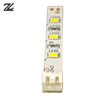 ruban led blanc moderne adhésif leds connecteurs 65mm longueur maison bricolage