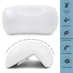 coussin bain blanc doux imperméable ergonomique anti dérapant suction facile nettoyage confortable accessoires bain