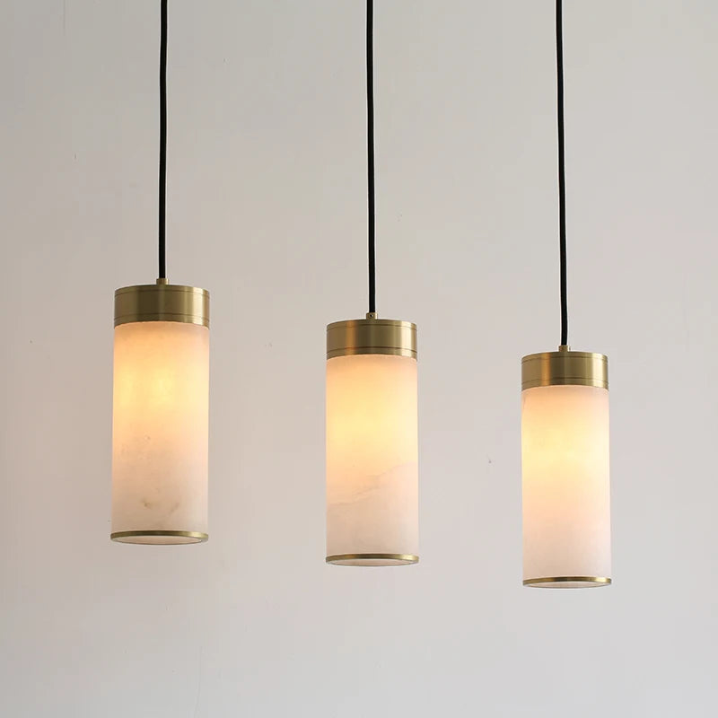 suspension lumineuse marbre moderne blanc doré réglable e27 led chambre salon