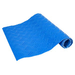 tapis antidérapant bleu piscine surface texturée losanges imperméable extérieur sécurité maison cuisine salle bain