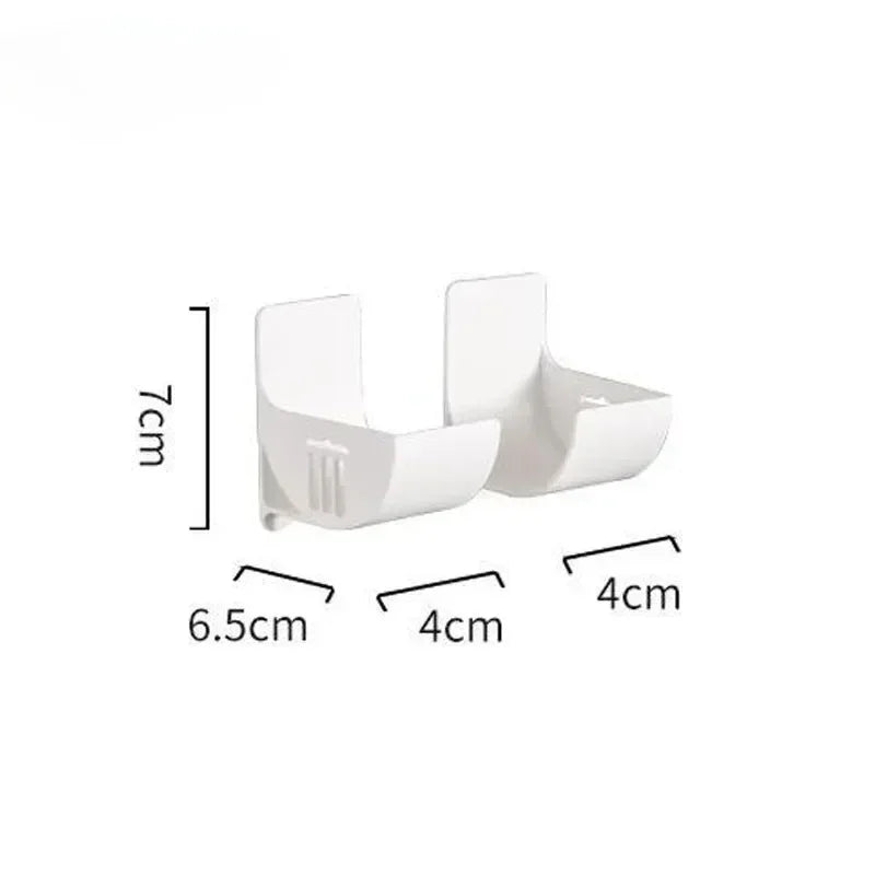 porte sacs cuisine blanc noir adhésif réutilisable moderne minimaliste plat lisse opacité multifonction polyestère