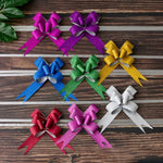 rubans pailletés adhésifs violet bleu vert jaune gris rouge décoration noël anniversaire mariage