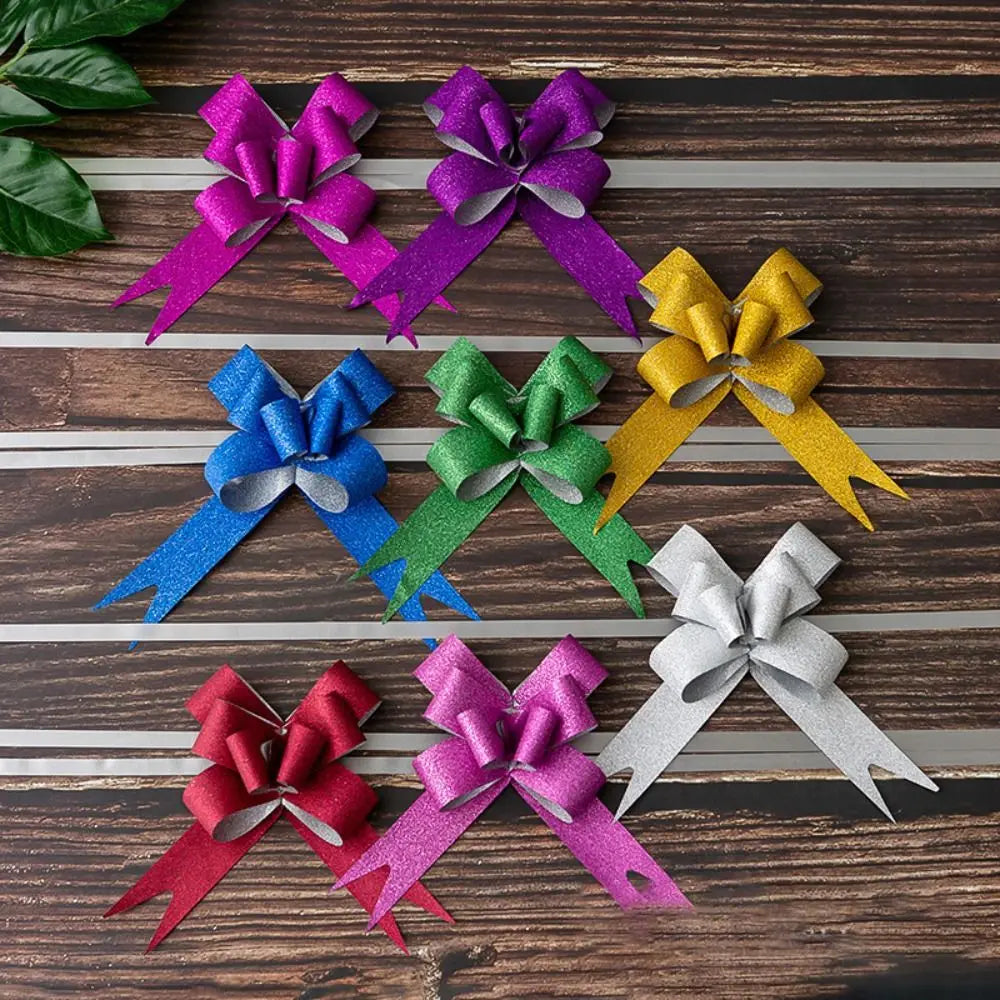 rubans pailletés adhésifs violet bleu vert jaune gris rouge décoration noël anniversaire mariage