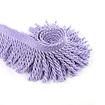ruban franges or bleu marine franges torsade classique polyester élastique écologique yards