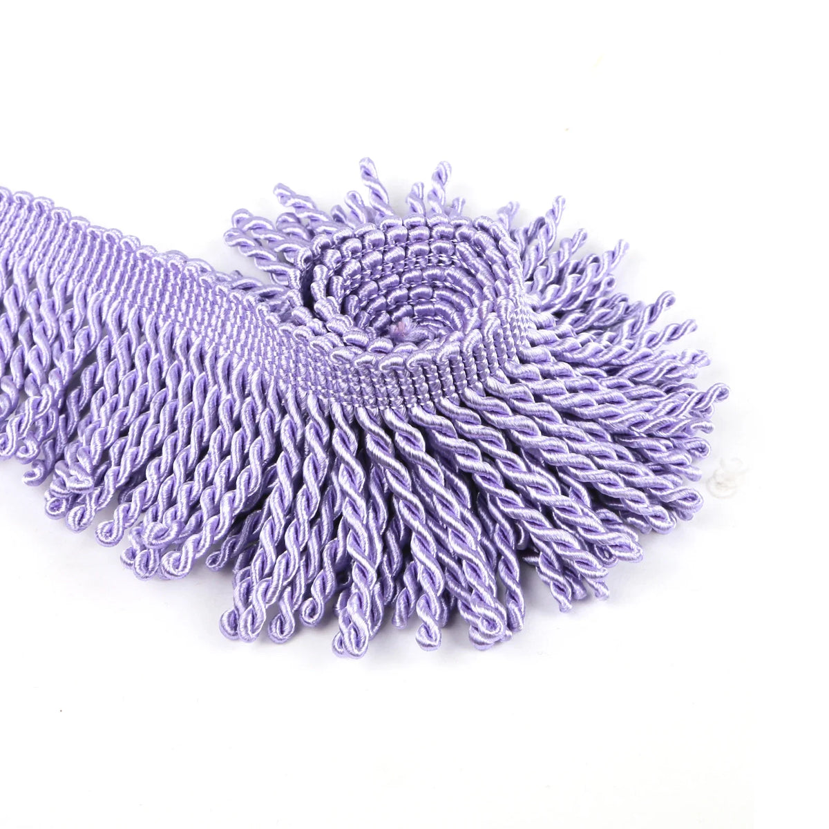 ruban franges or bleu marine franges torsade classique polyester élastique écologique yards