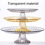 support gateau transparent relief geometrique vis classique grille tailles cupcakes desserts