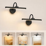 lampe murale led rechargeable noire aimantée couleurs réglables moderne minimaliste