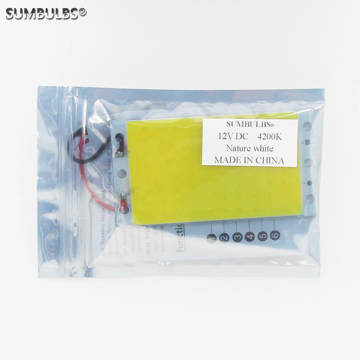 panneau led moderne couleurs jaune rouge bleu blanc télécommande câbles
